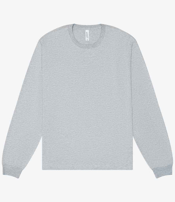 Canvas Unisex Heavyweight Long Sleeve Boxy T-Shirt