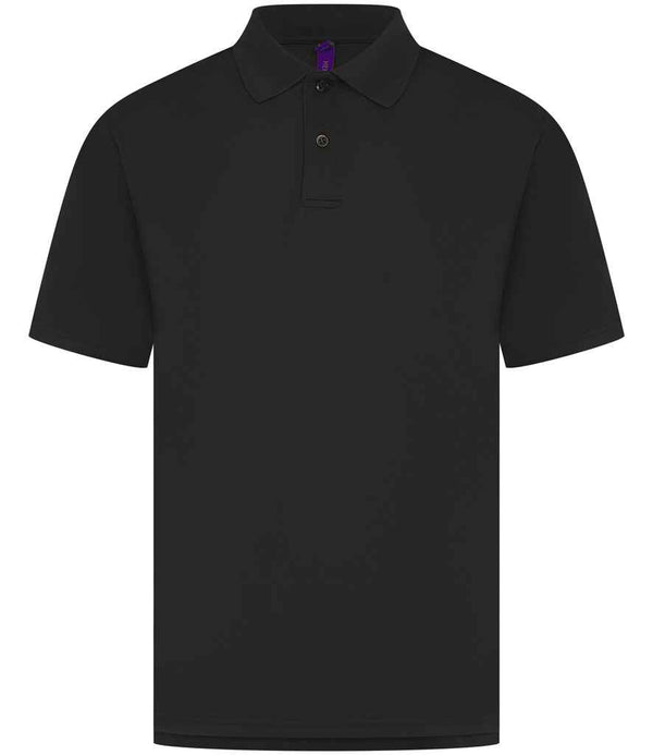 Henbury Coolplus® Wicking Piqué Polo Shirt