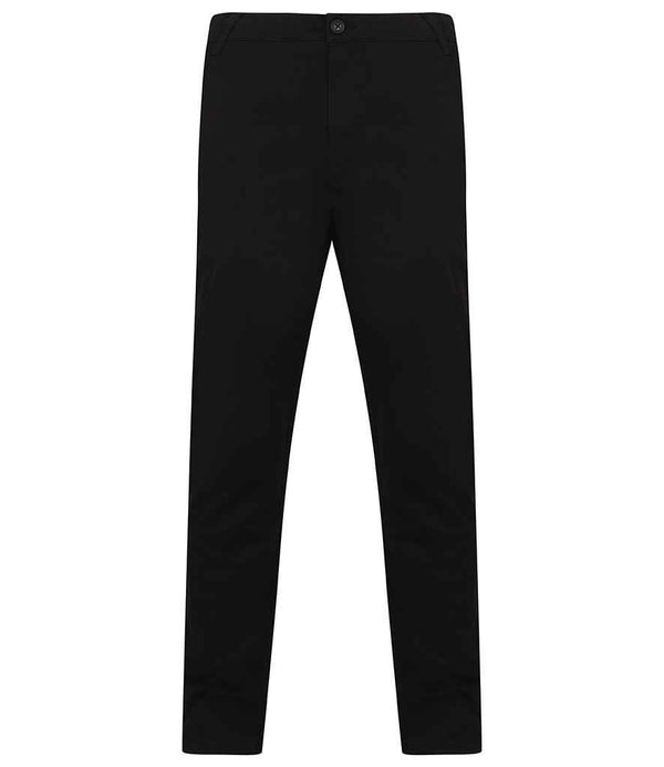 Henbury Stretch Flex Waistband Chino Trousers