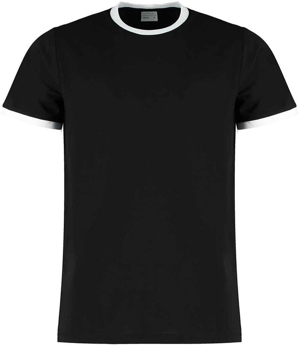 Kustom Kit Fashion Fit Ringer T-Shirt