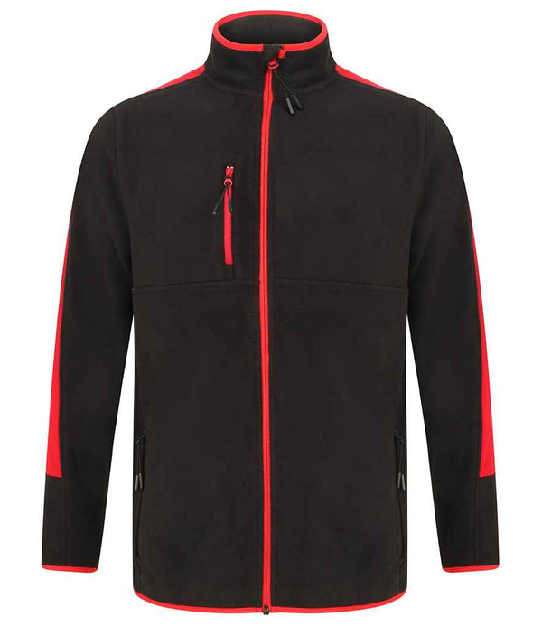 Finden + Hales Unisex Micro Fleece Jacket