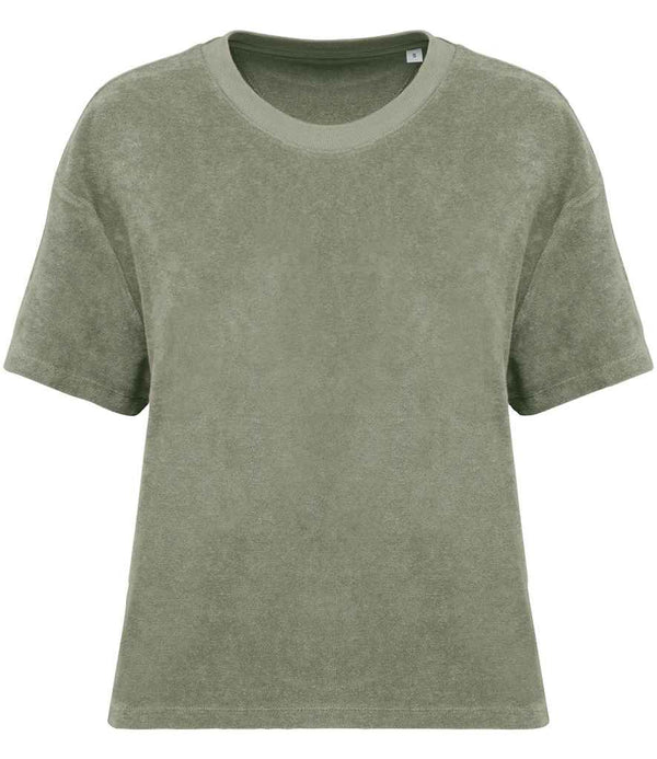 Native Spirit Ladies Terry Towel T-Shirt