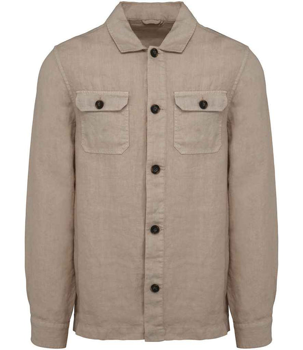 Native Spirit Linen Washed Overshirt