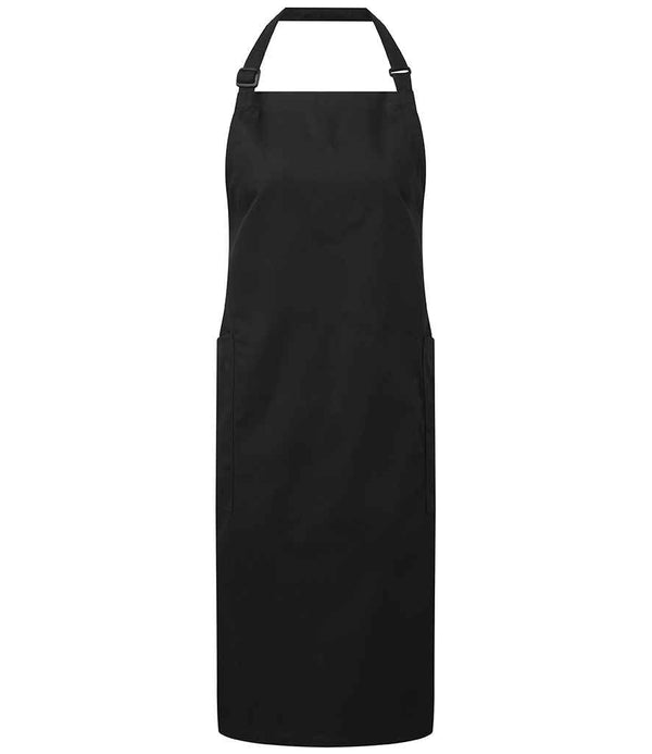 Premier Recycled Polyester and Fairtrade Organic Cotton Bib Apron