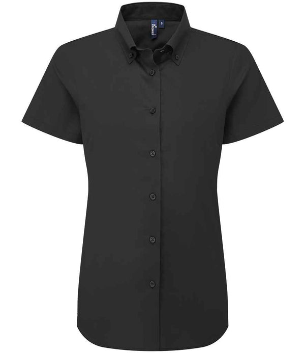 Premier Ladies Supreme Short Sleeve Oxford Shirt
